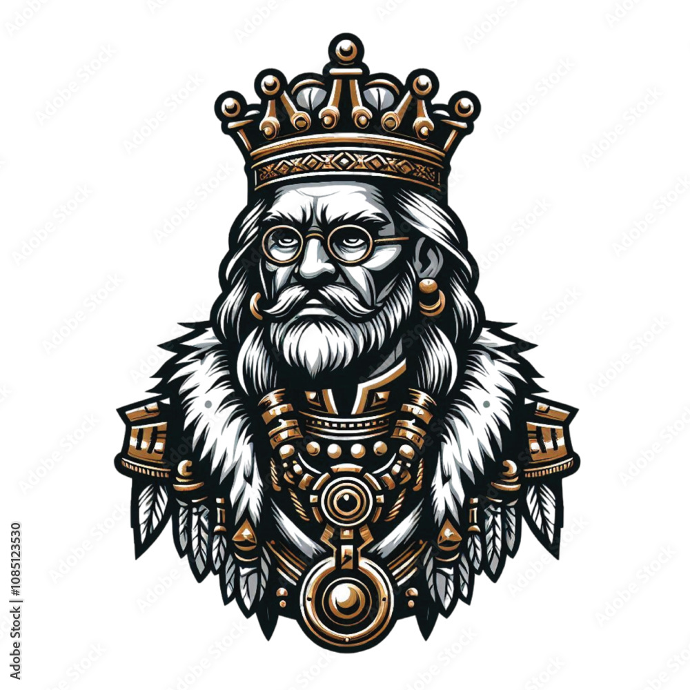 Obraz premium King vector