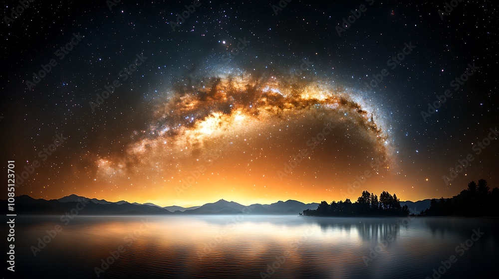 The galaxy nighttime scenery was a mesmerizing sight to behold, with billions of twinkling stars painting the dark canvas of the night sky The galaxy nighttime scenery was a mesmerizing sight to behold, with billions of twinkling stars painting the dark canvas of the night sky