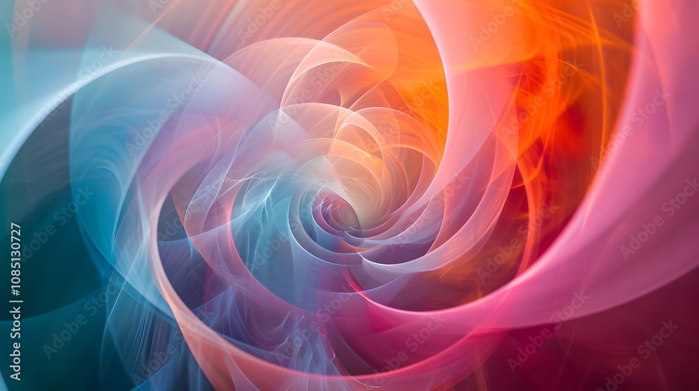 Abstract visuals of radiating motion and flow Abstract visuals of radiating motion and flow