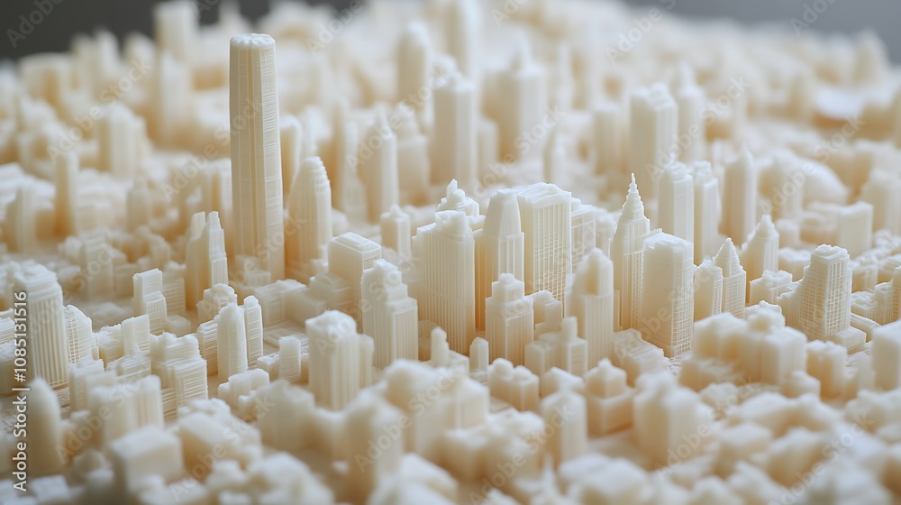 A city where buildings melt like wax A city where buildings melt like wax
