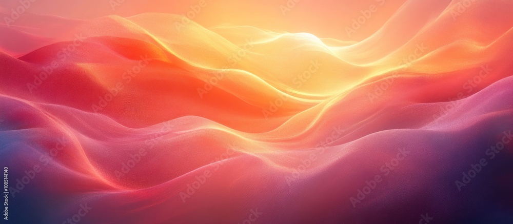 Abstract Waves of Light and Color Abstract Waves of Light and Color
