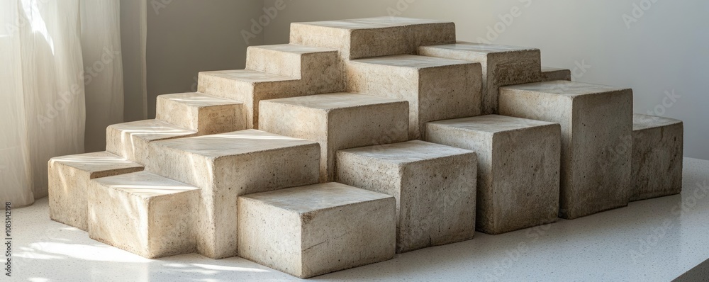 Abstract Concrete Sculpture Abstract Concrete Sculpture