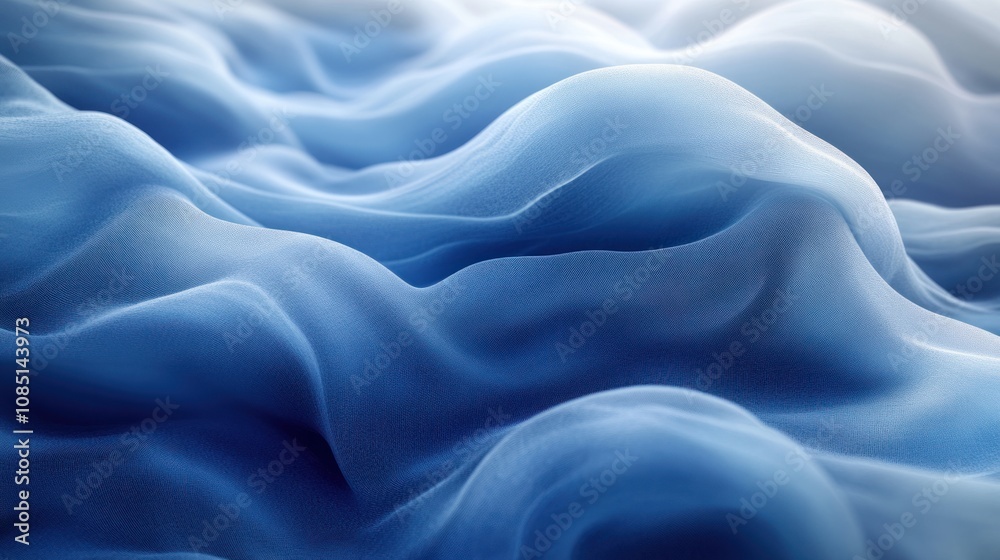 Obraz premium Abstract Blue Fabric Texture