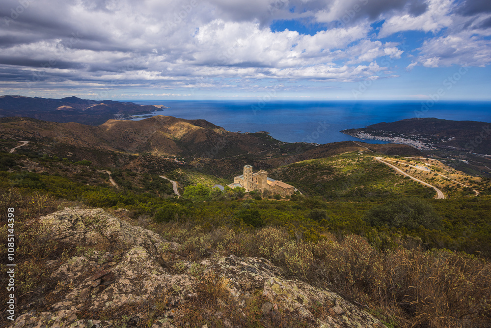 Remains and surroundings of Sant Pere de Rodes monastery Remains and surroundings of Sant Pere de Rodes monastery
