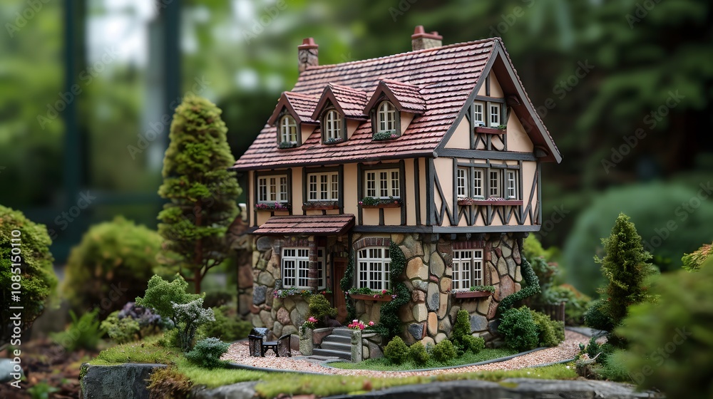 Assorted miniature furniture for dollhouses Assorted miniature furniture for dollhouses