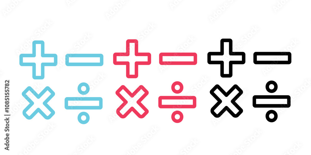 Obraz premium Uiux vectors icon set