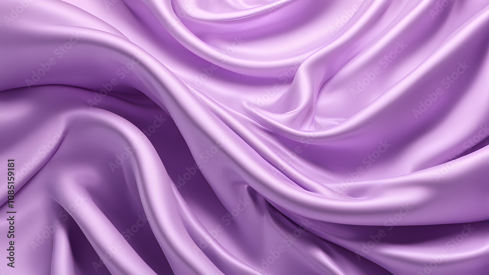 Obraz premium A purple fabric with a wave pattern