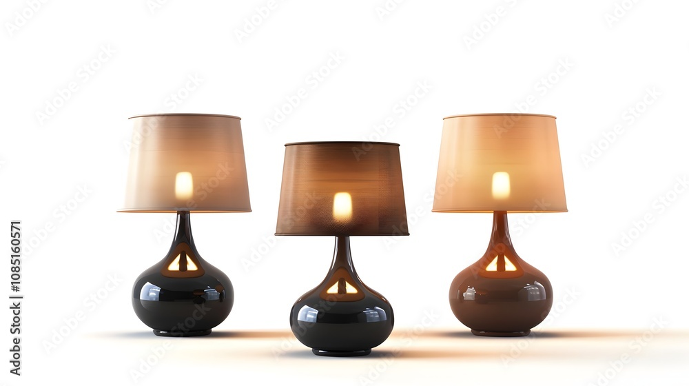 Decorative table lamps in contemporary designs Decorative table lamps in contemporary designs