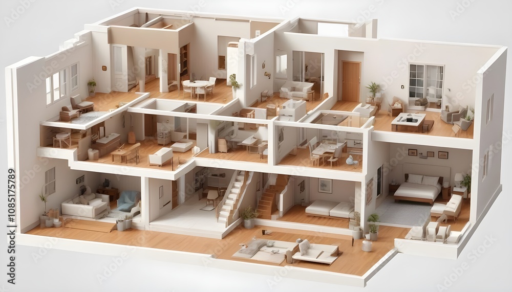 House 3d rendering design House 3d rendering design