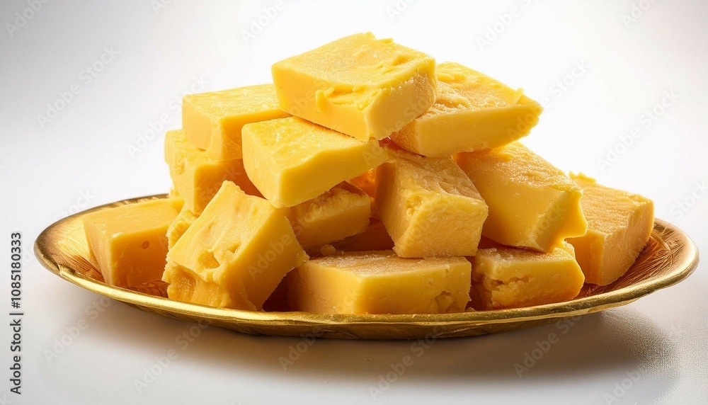 Soan Papdi on Dark Background Soan Papdi on Dark Background