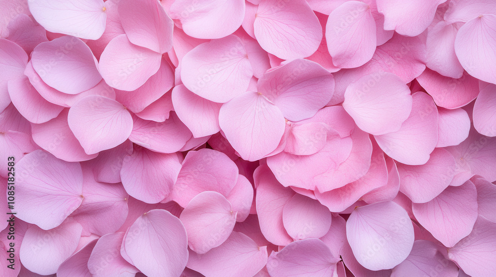 Fototapeta premium Delicate Pink Petals in Macro View