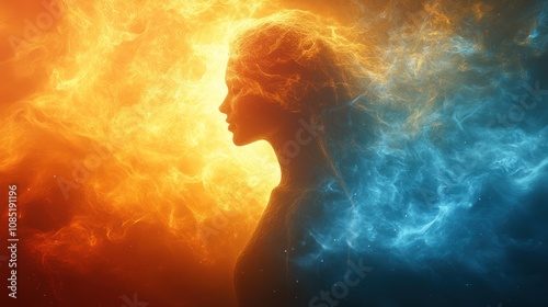 The Woman of Fire and Ice