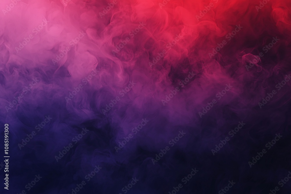 Mystical Smoke in Gradients of Red and Purple Mystical Smoke in Gradients of Red and Purple