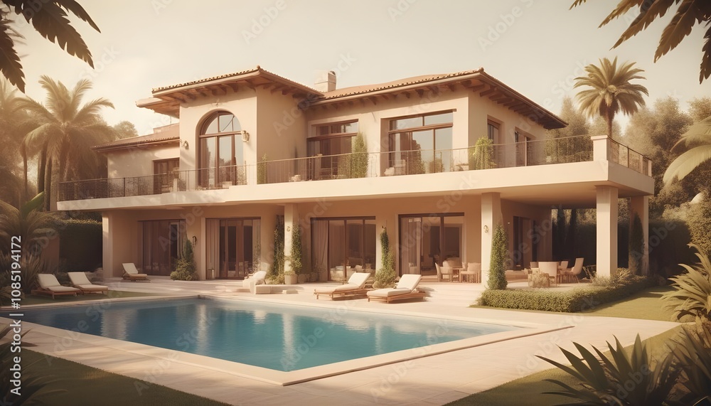 House 3d rendering design House 3d rendering design