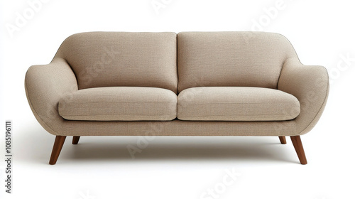 Modern Italian Style Sofa Design with Clean Lines