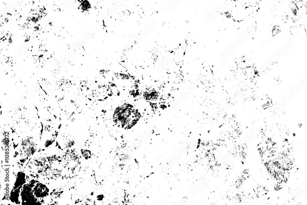 Abstract grunge black and white distressed texture background
