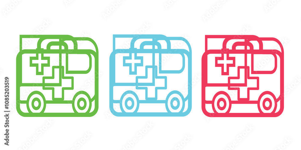 Fototapeta premium Uiux vectors icon set