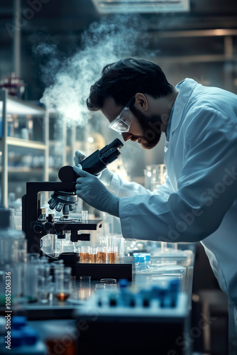 Scientist in a lab