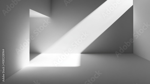 Wallpaper Mural Minimalist white background with a subtle light gradient from top to bottom, calming and pure Torontodigital.ca