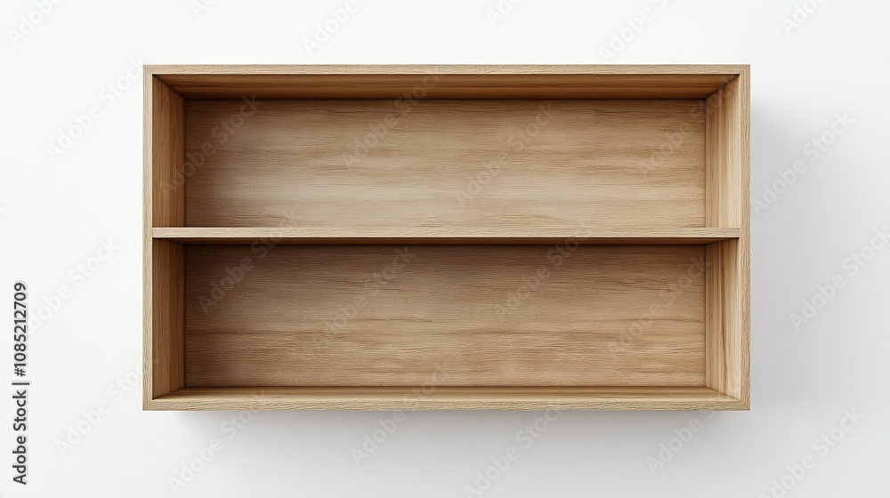 A shelf without any doors or drawers, placed on a white background. It can give ideas for office furniture. A shelf without any doors or drawers, placed on a white background. It can give ideas for office furniture.