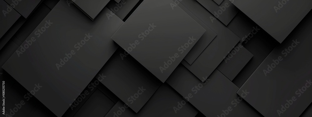 Geometric Abstraction on Black Background for Design, Banner Template, Minimalist Abstract Wallpaper with Copy Space, Simple Geometric Modern Wallpaper for Text Placement and Creative Use Geometric Abstraction on Black Background for Design, Banner Template, Minimalist Abstract Wallpaper with Copy Space, Simple Geometric Modern Wallpaper for Text Placement and Creative Use