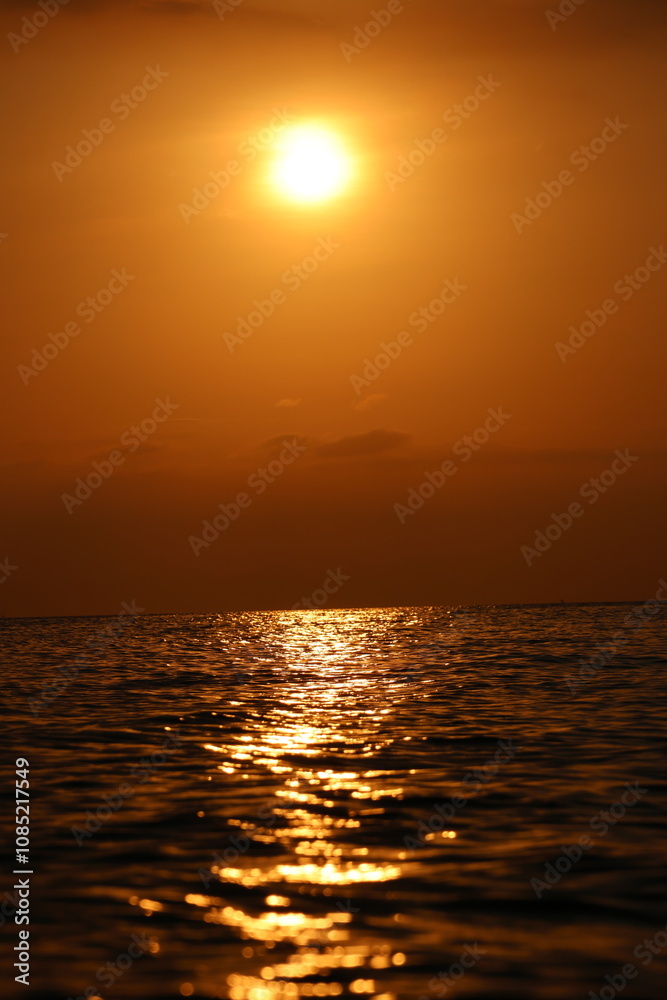 Obraz premium ocean indian sunset vibe
