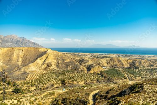 Kulturprogramm in der Süd Ägäis auf der wunderschönen griechischen Sonneninsel Kos mit der alten Festung Antimachia - Griechenland photo