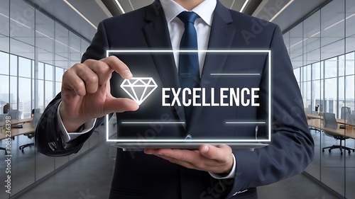 Website or Blog: It could be used as a header image, a visual element in a blog post, or an icon representing excellence and high standards