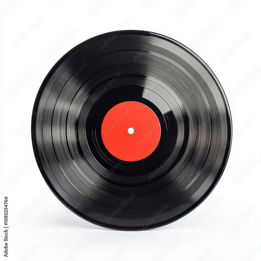 classic vinyl record with glossy black finish and vibrant red center, perfect for music lovers and collectors. This timeless piece evokes nostalgia and passion for music classic vinyl record with glossy black finish and vibrant red center, perfect for music lovers and collectors. This timeless piece evokes nostalgia and passion for music