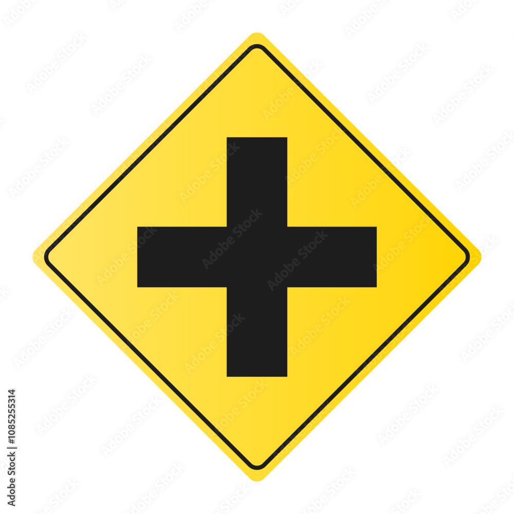 Obraz premium Traffic Sign and Symbol. Vector Illustration with Colorful Design