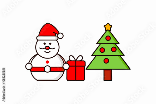 Icons in two colors about Christmas. Holidays events. Contains such icons as Santa, snowman, Christmas tree, wish list, decoration, and gifts. This is an Editable stroke icon.