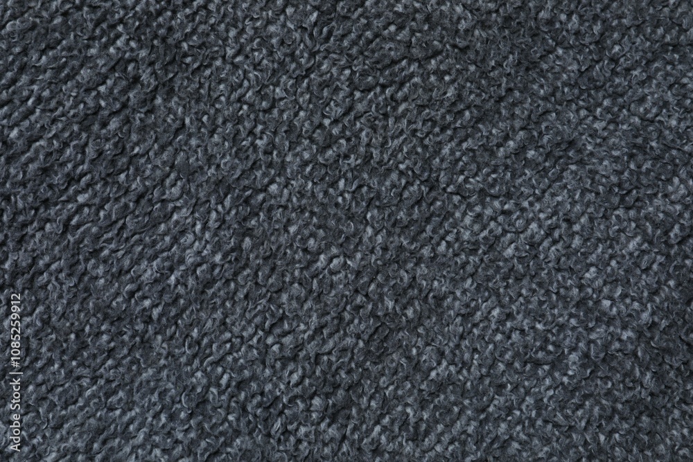 Fototapeta premium Gray fabric background, close up view