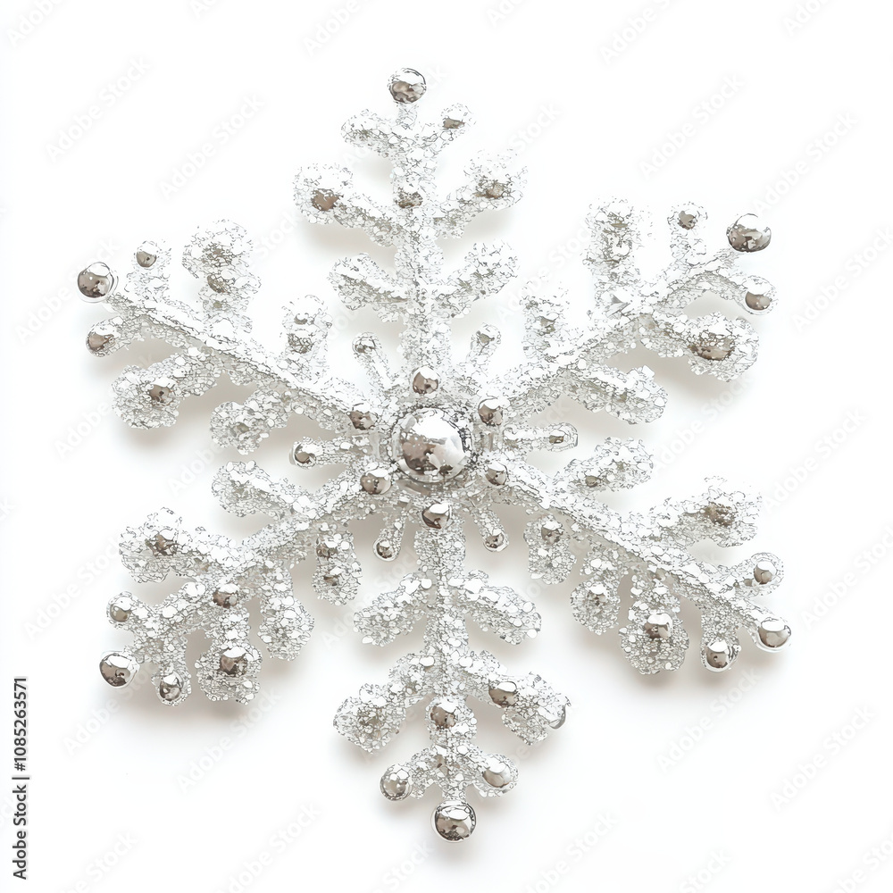 single snowflake with intricate crystalline details, showcasing its unique structure and sparkling elements. This beautiful design captures essence of winter single snowflake with intricate crystalline details, showcasing its unique structure and sparkling elements. This beautiful design captures essence of winter