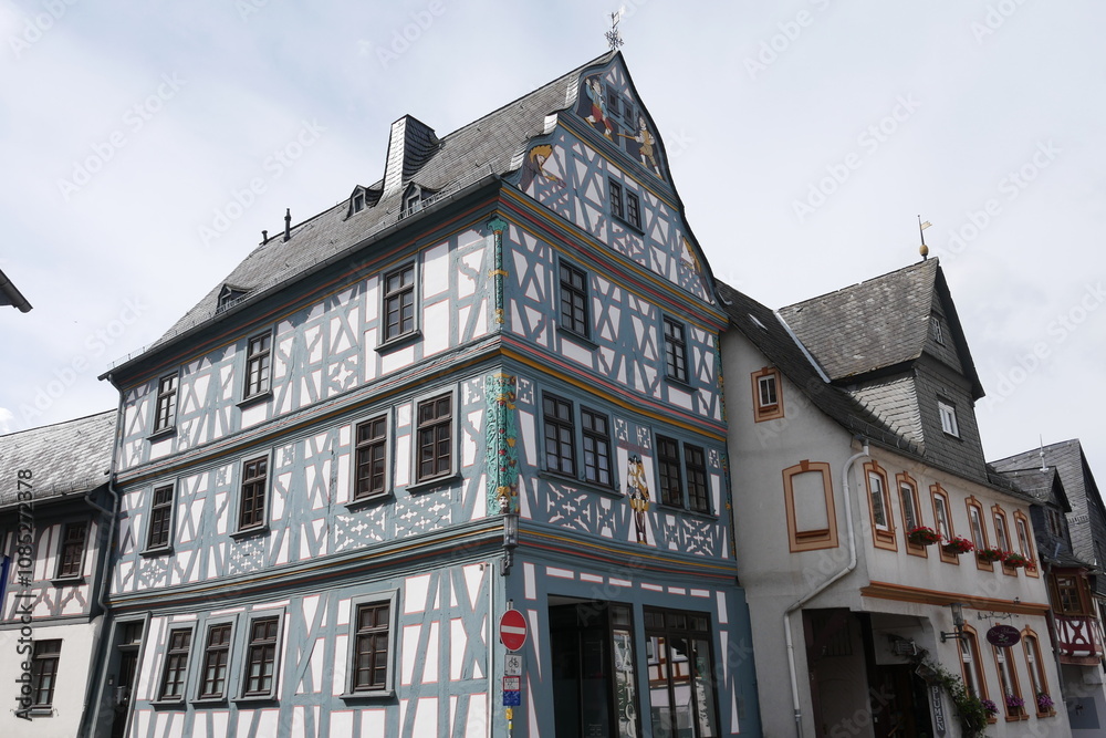 Fototapeta premium Fachwerkhaus in Bad Camberg