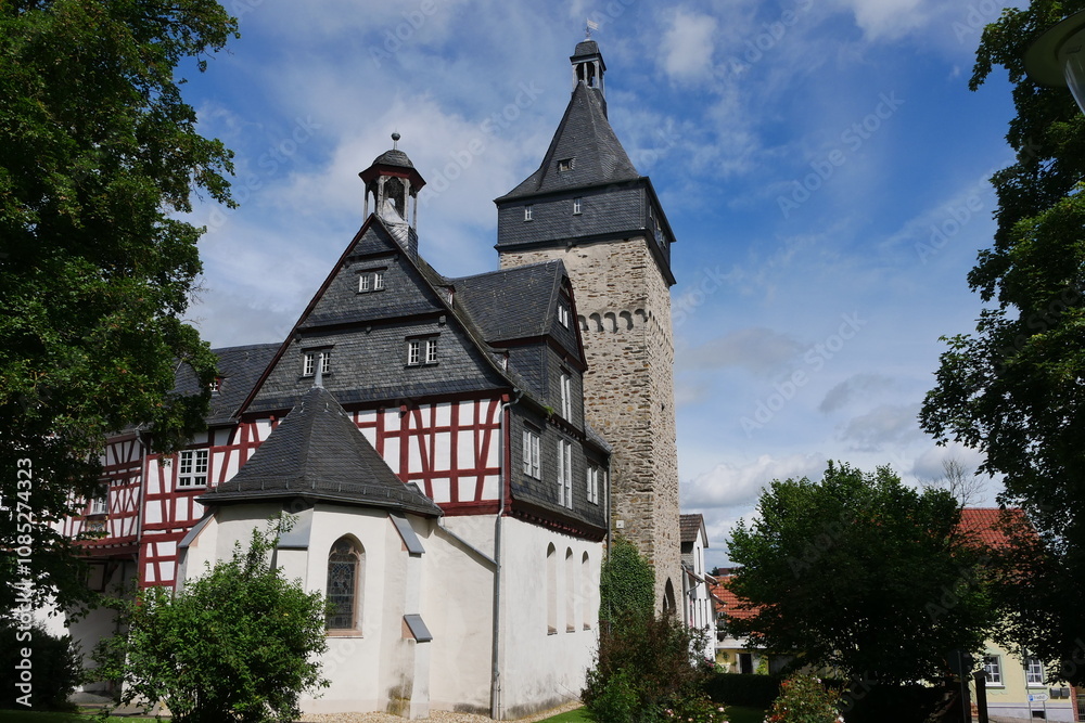 Amthof und Obertorturm in Bad Camberg
