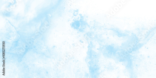 Watercolor-inspired abstract artwork with swirling blue hues and frosty textures for a calming effect
