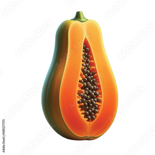 papaya vector