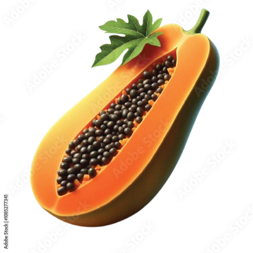 papaya vector