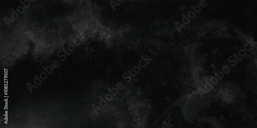 Dark and abstract astral background filled with interstellar clouds illuminated subtly in an expansive cosmic environment
