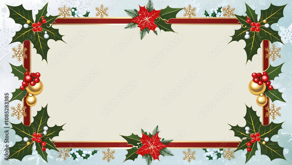 Festive Holiday Frame Festive Holiday Frame