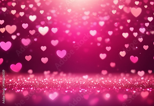 heart on a dark background