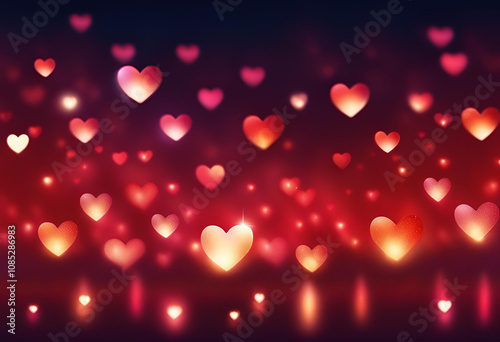 heart on a dark background