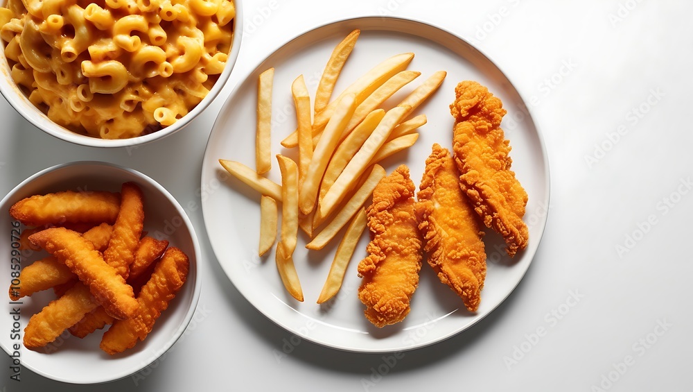 food items at center for a website isolated background food items at center for a website isolated background