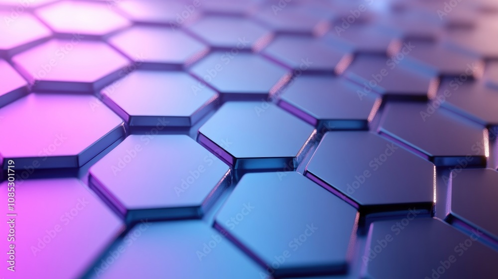 Abstract Gradient Hexagonal Background Design Abstract Gradient Hexagonal Background Design