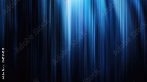 Abstract Blue Vertical Stripes Background