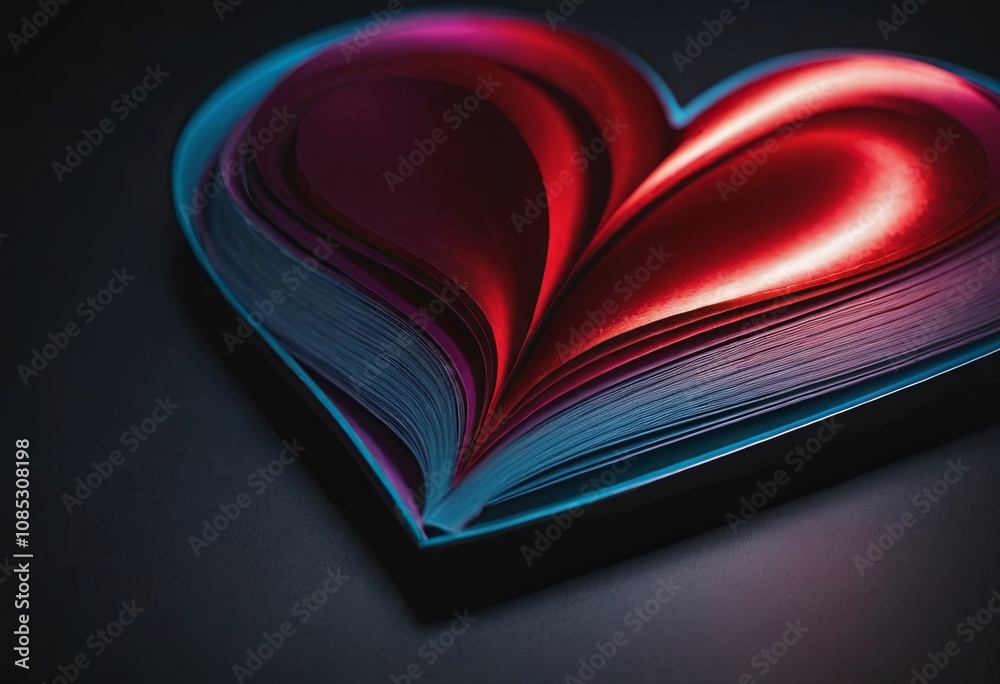 valentine's day in black and red , gothic style illustration valentine's day in black and red , gothic style illustration