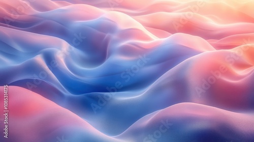 Abstract background colored stains and waves of liquid glossy paint	
