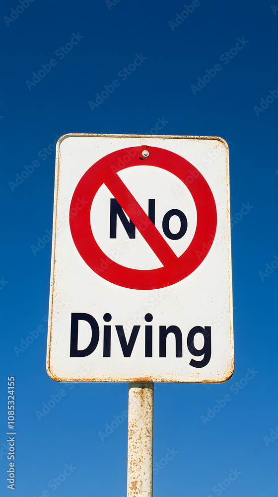 A clear warning sign with a red circle and diagonal line, symbolizing a restriction or prohibition, designed to capture attention and emphasize safety, alertness, and awareness in various settings.
A clear warning sign with a red circle and diagonal line, symbolizing a restriction or prohibition, designed to capture attention and emphasize safety, alertness, and awareness in various settings.