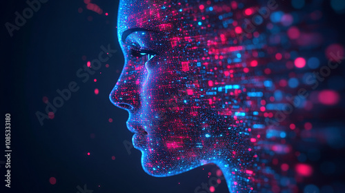 Business intelligence concept based on generative AI technology