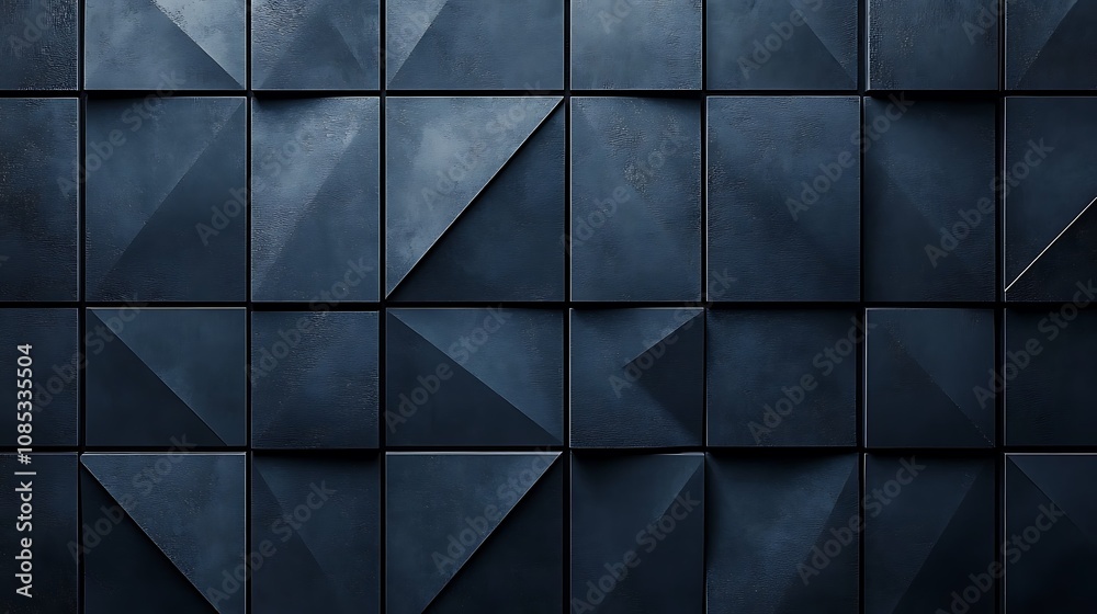Dark gray background with an abstract geometric pattern Dark gray background with an abstract geometric pattern